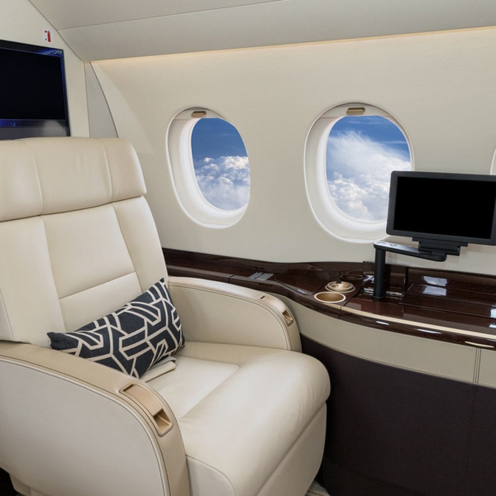 Fights to Europe in First Class