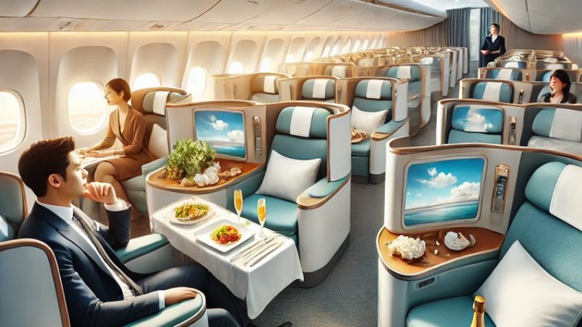 First Class EVA Airways