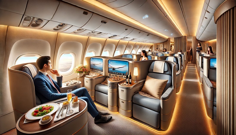First Class Tickets to Paris