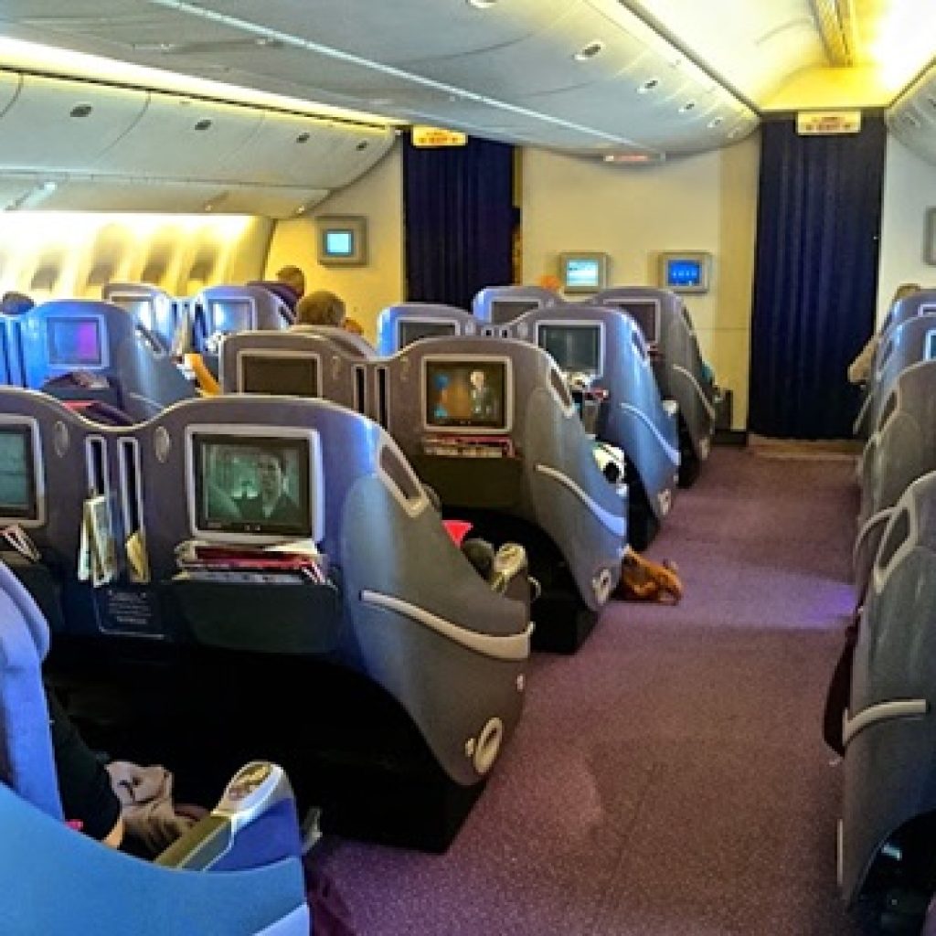 business class flights to Bangkok