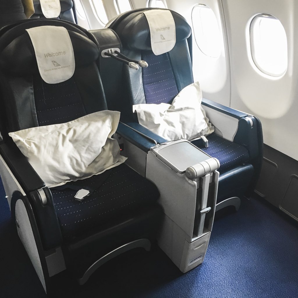 Business Class To South Africa
