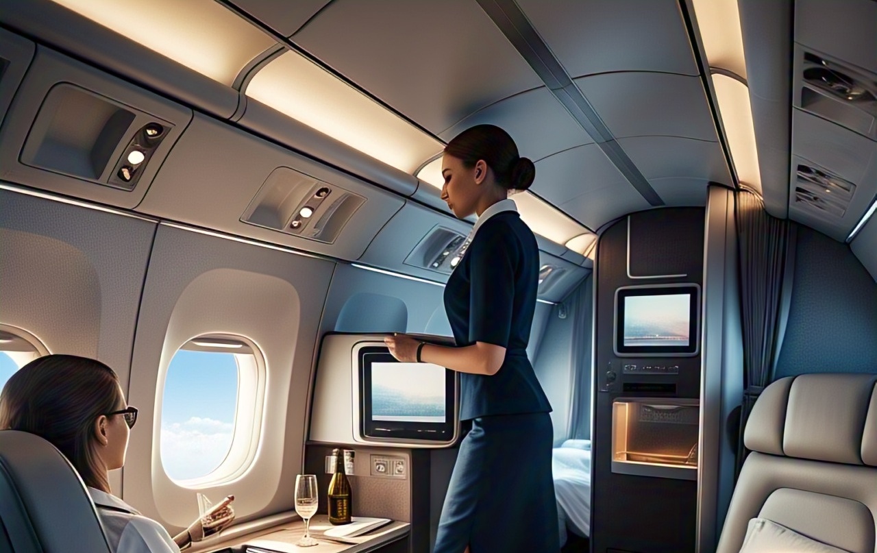 First Class Flight Booking