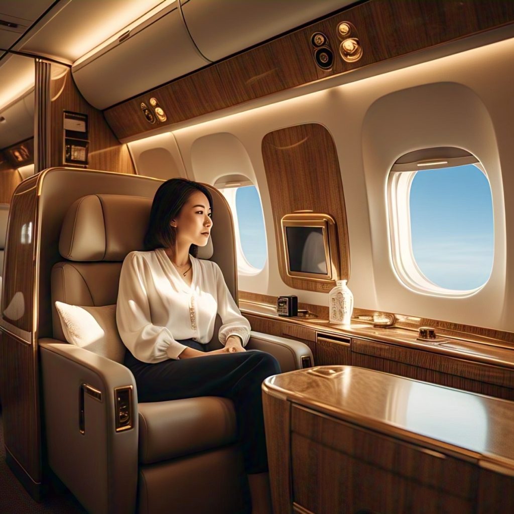 First Class To Japan