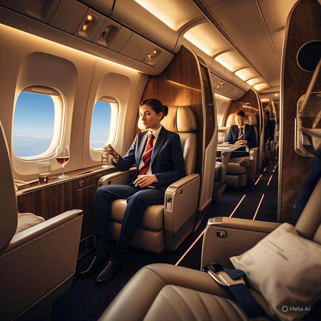 First Class To Japan