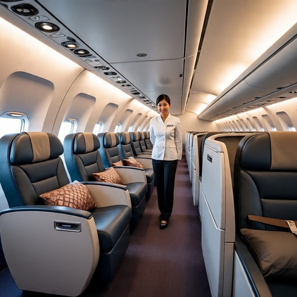 First Class To Korea