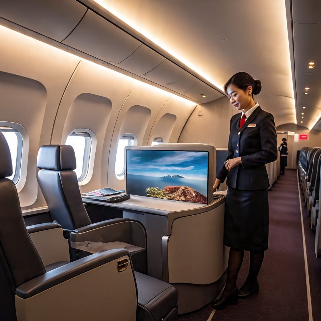 First Class To Korea
