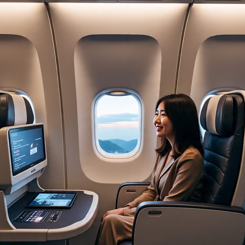 First Class To Korea