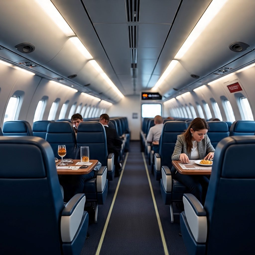 First Class To North America