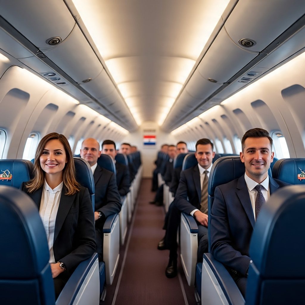 First Class To South America
