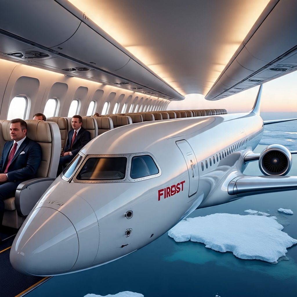 First Class To The Continent Of Antarctica