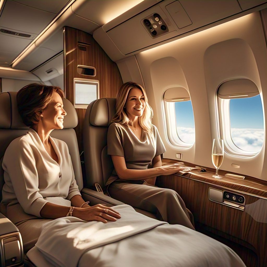 Business Class to Europe