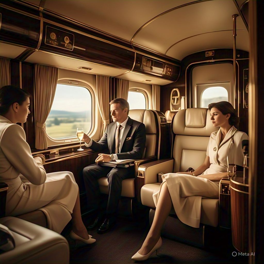First Class To Johannesburg