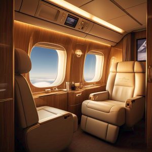 Lufthansa first class Flight