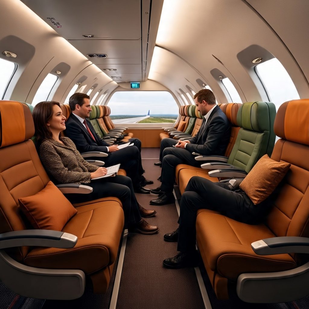Business Class To Brussels, Belgium