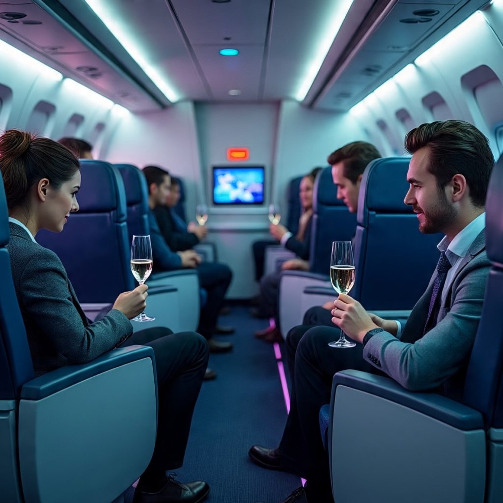 Business Class Flight To China
