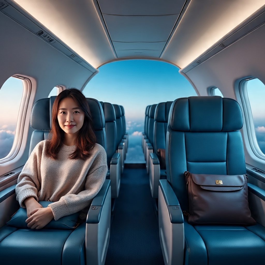 Business Class Ticket To China