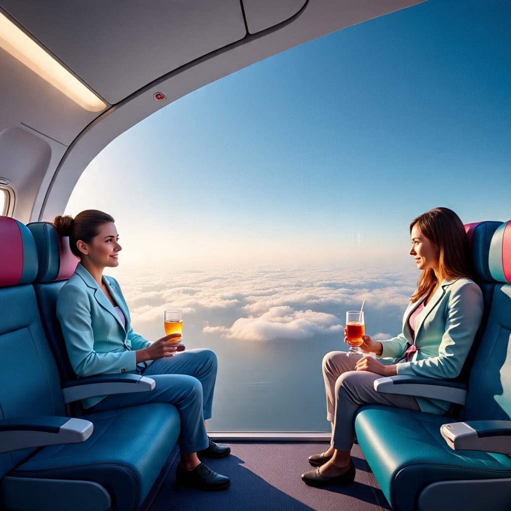Business Class Flight To Hungary