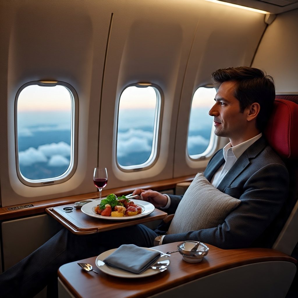 Business Class Flight To London