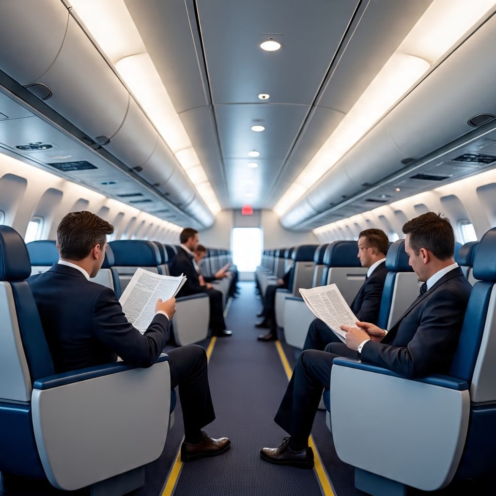Business Class To Manchester, England