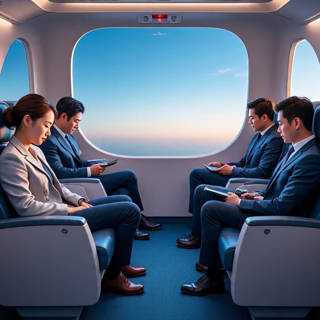Business Class Ticket to Asia