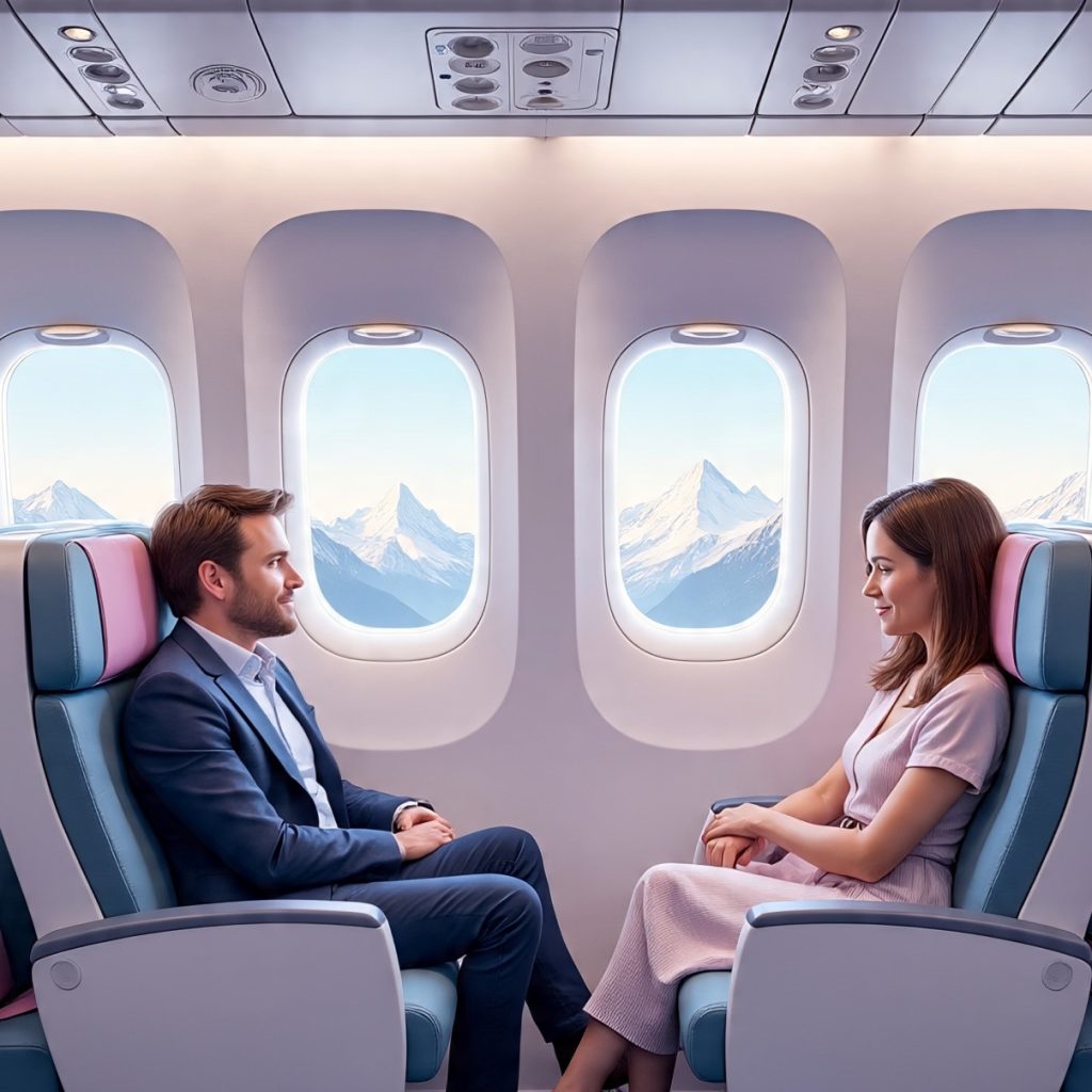 Business Class to Geneva, Switzerland
