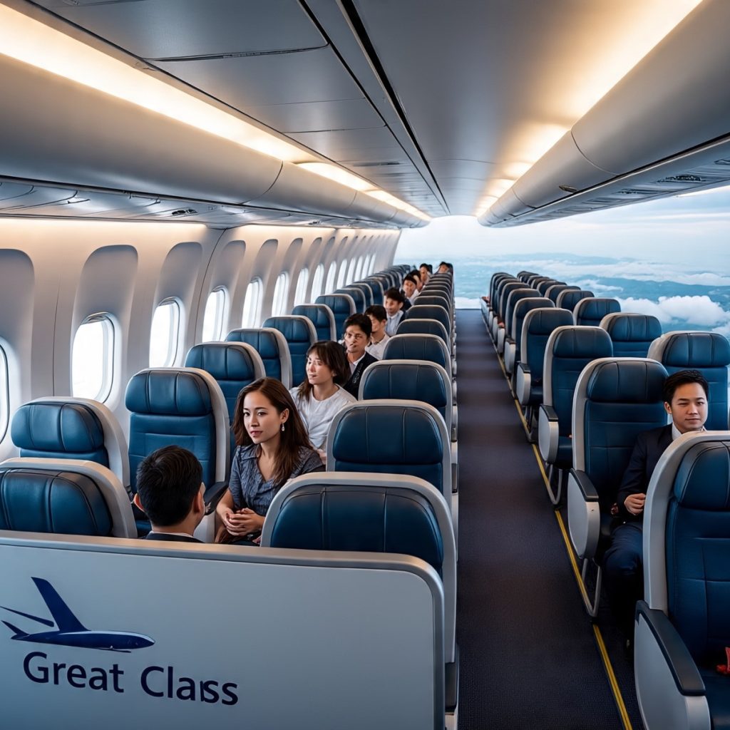 Business Class to Great Britain