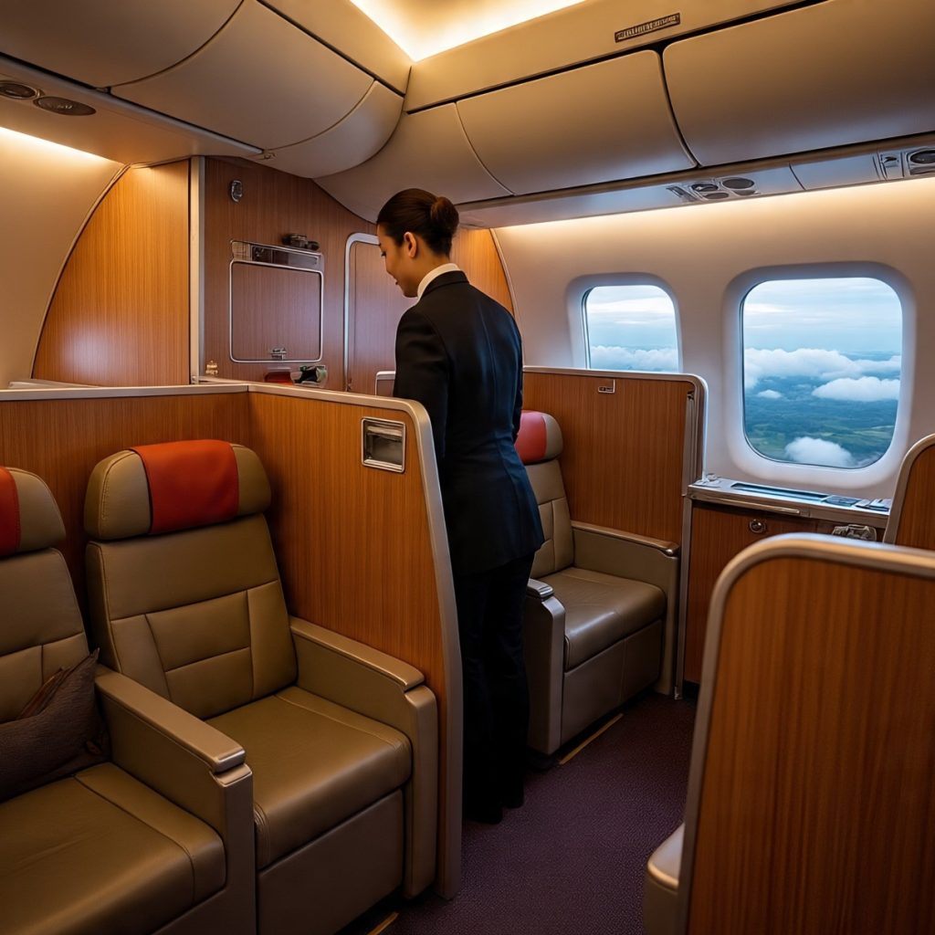 Business Class Ticket to Great Britain