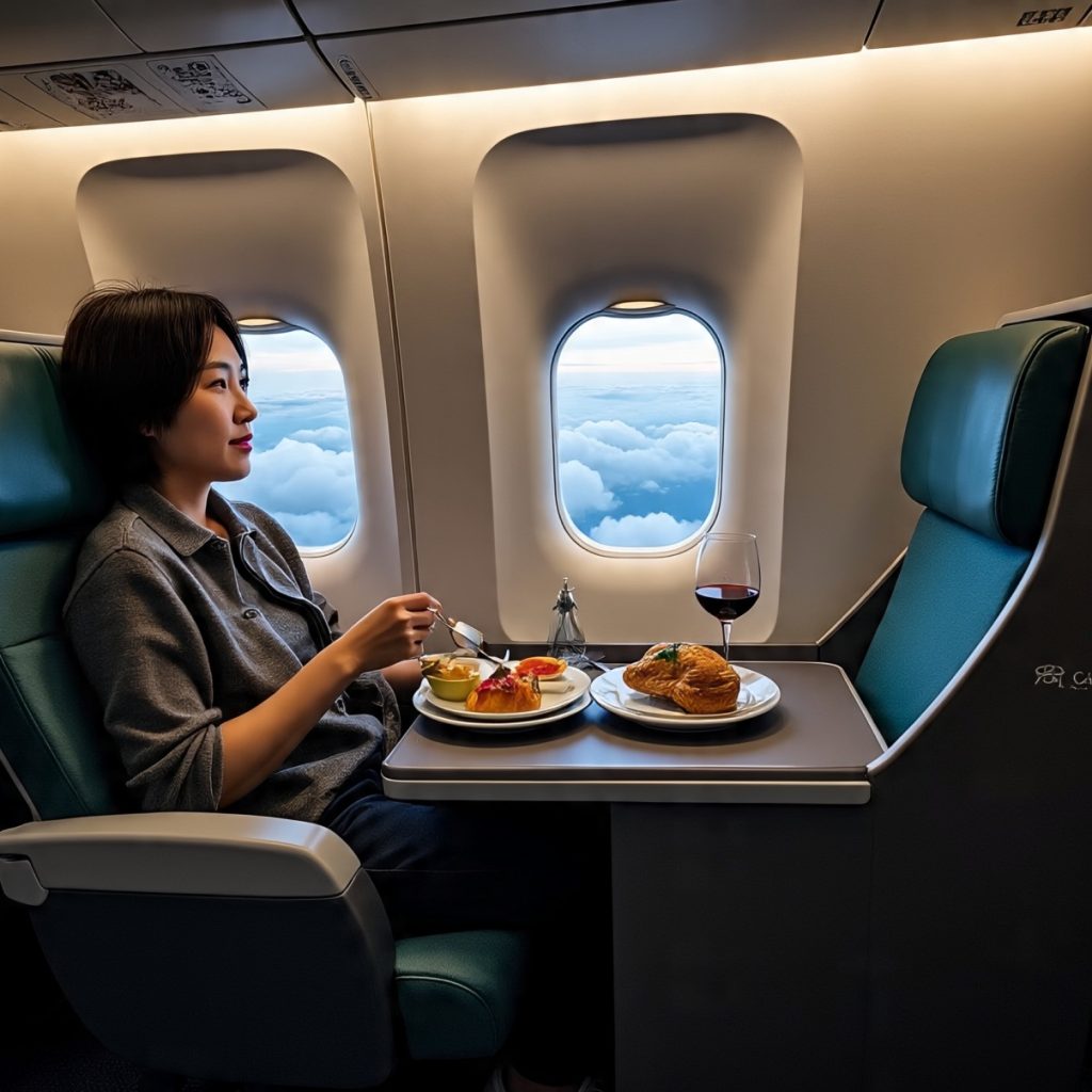 Cathay Pacific Business Class Ticket