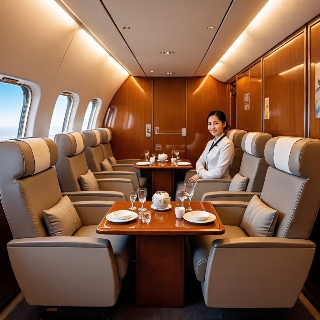 First Class Eva Airways