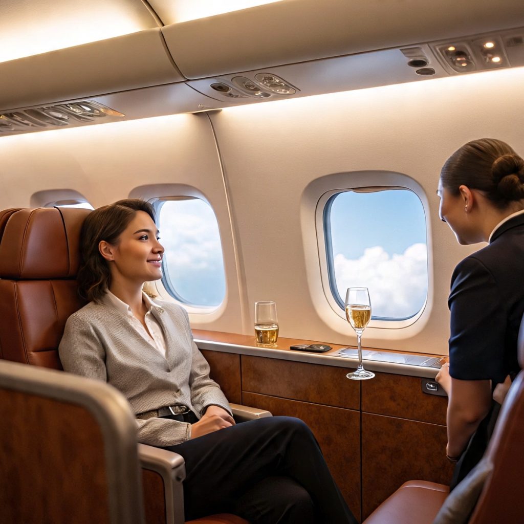 First Class Ticket To France