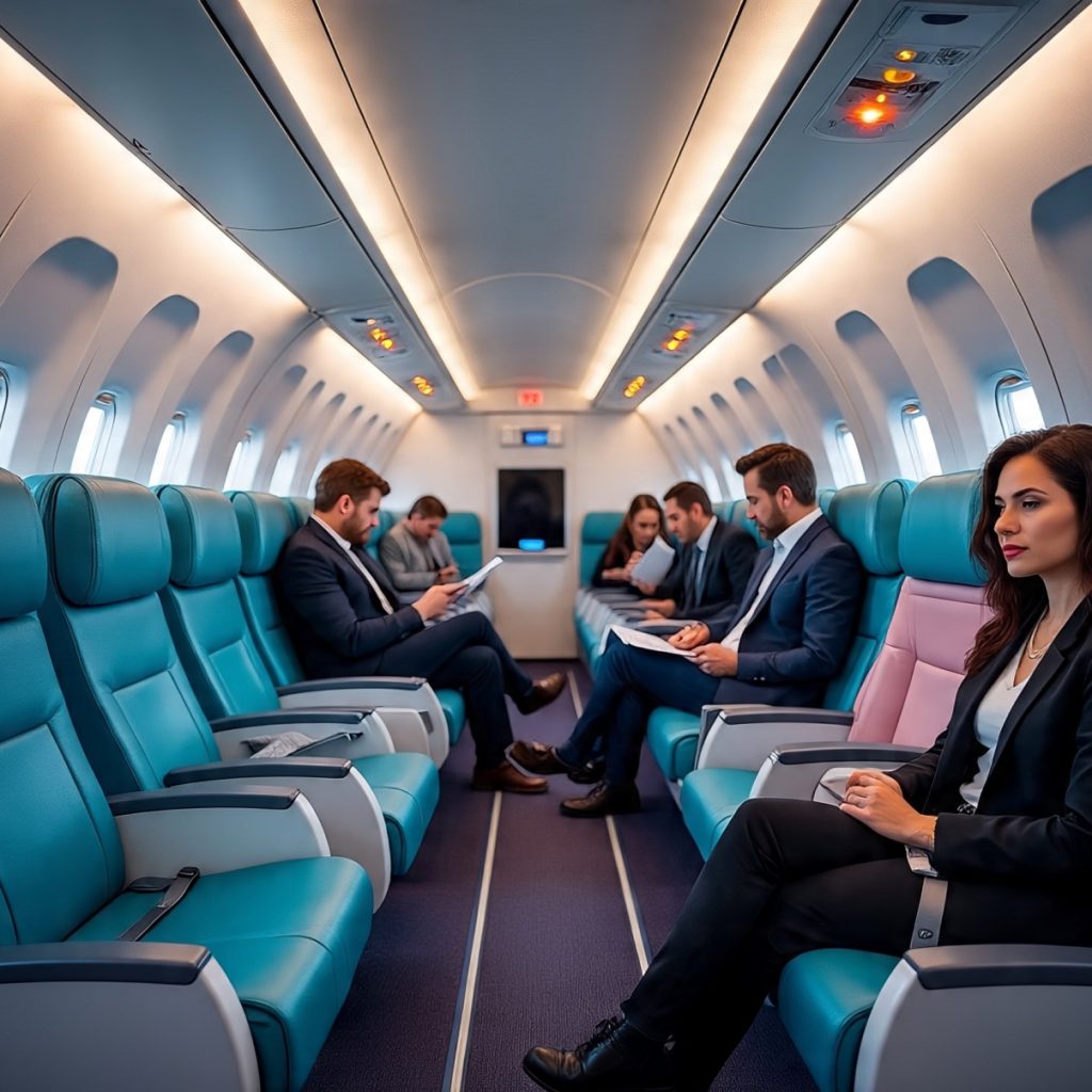 First Class To Frankfurt