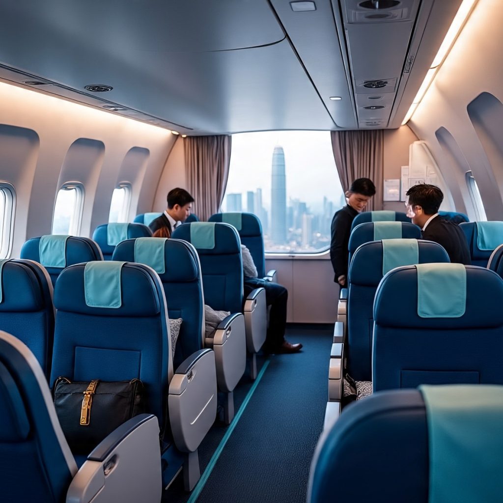 International Business Class Flights Ticket to Hong Kong