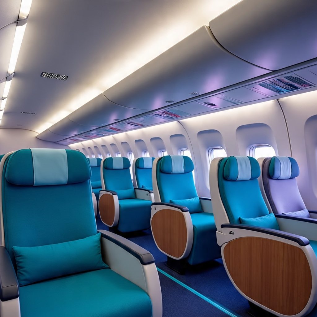 KLM Royal Dutch Airlines Business Class Cabins