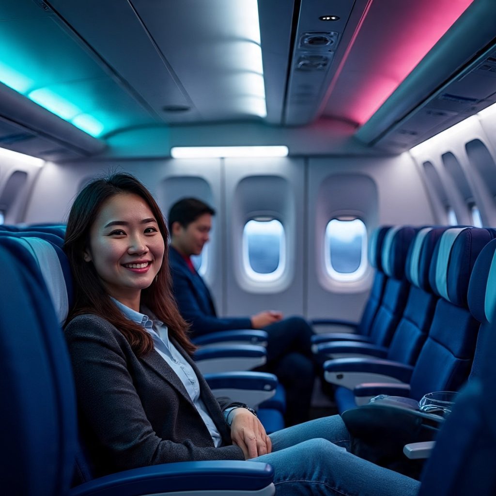 KLM Royal Dutch Airlines Business Class Cabins