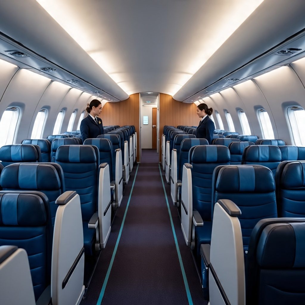 Swiss International Air Lines First Class Cabins