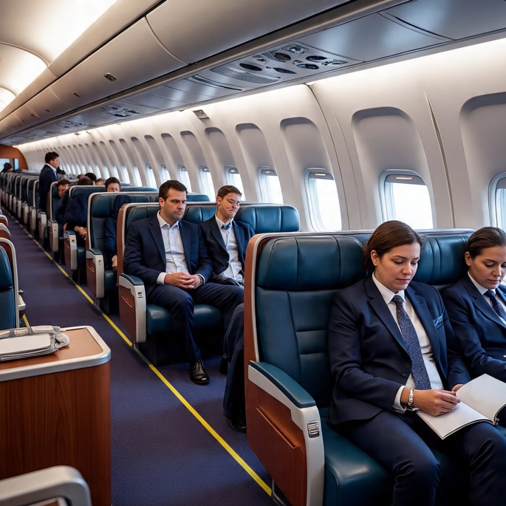 Swiss International Air Lines First Class Cabins