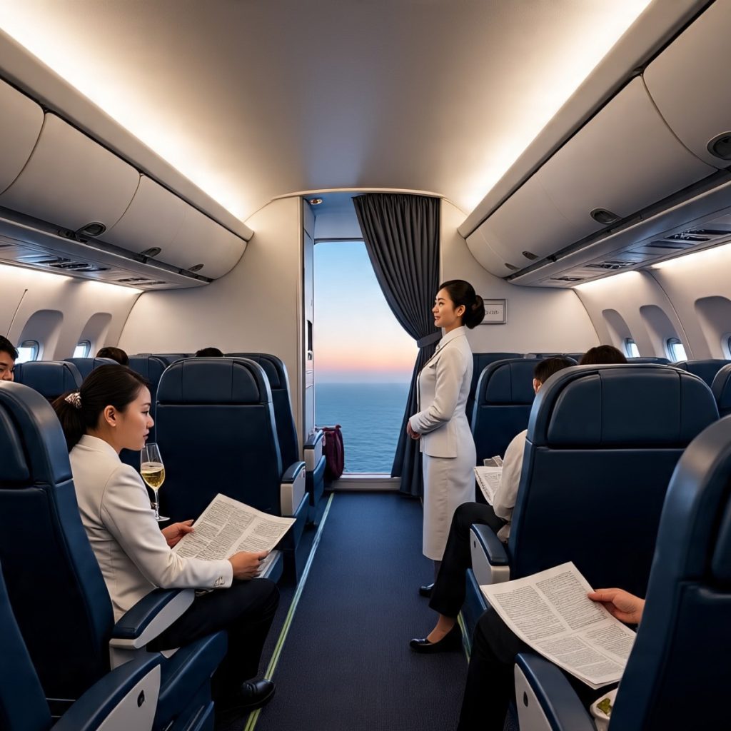 first class To Taipei, Taiwan