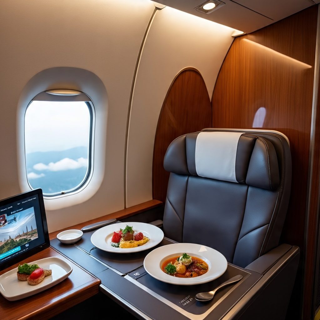 first class Flight To Taipei, Taiwan