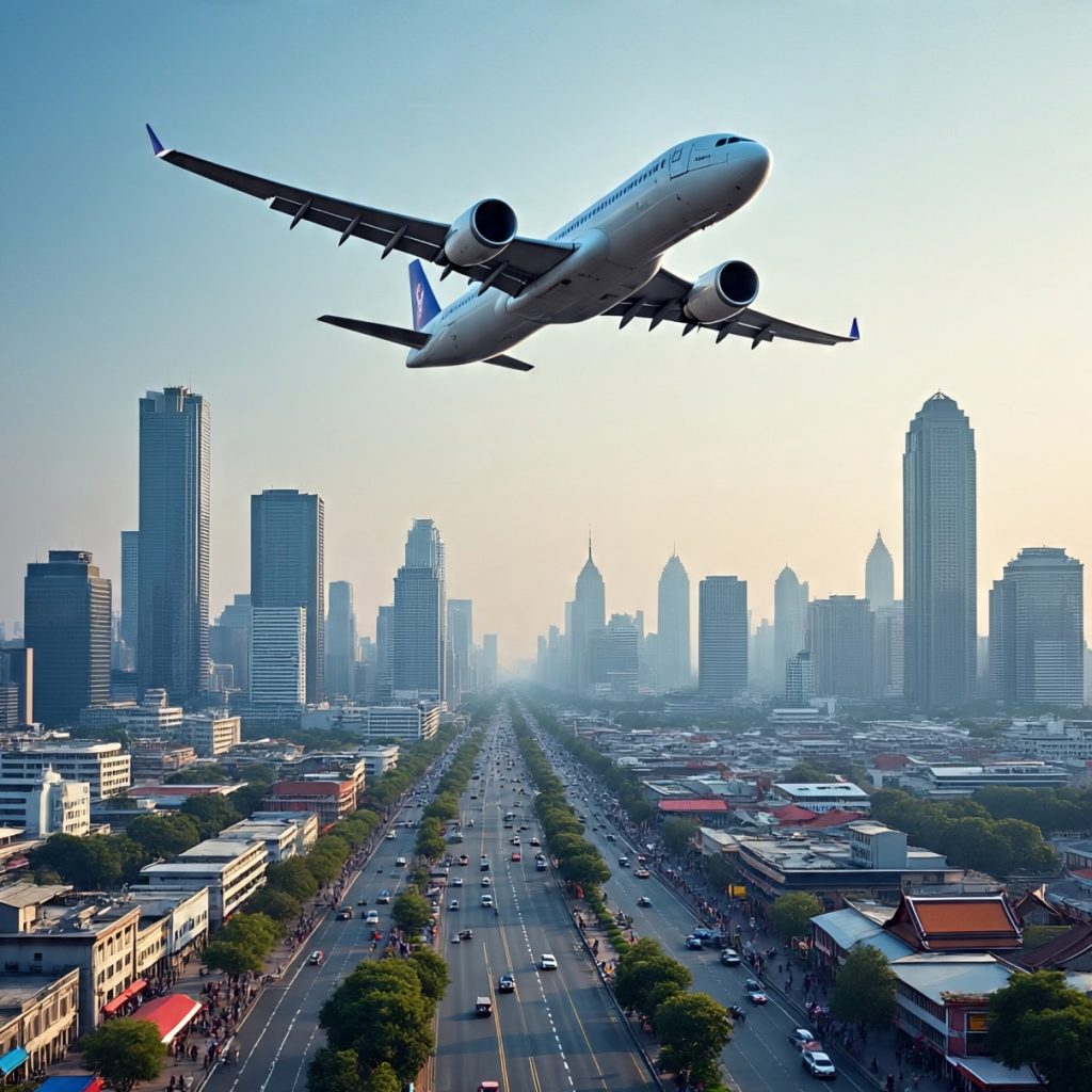 Business class flights to Thailand
