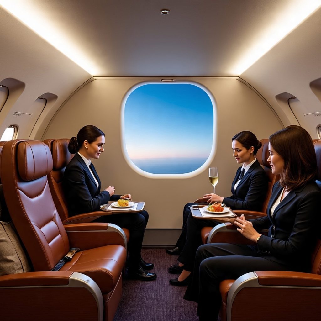 First Class Flights to Spain
