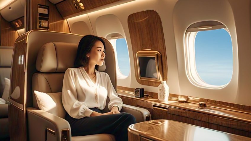 First Class To Japan