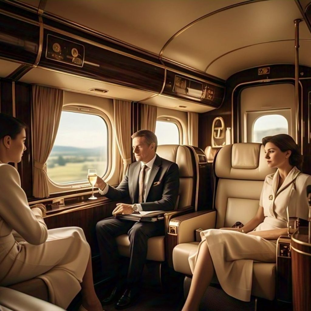 First Class to Zurich