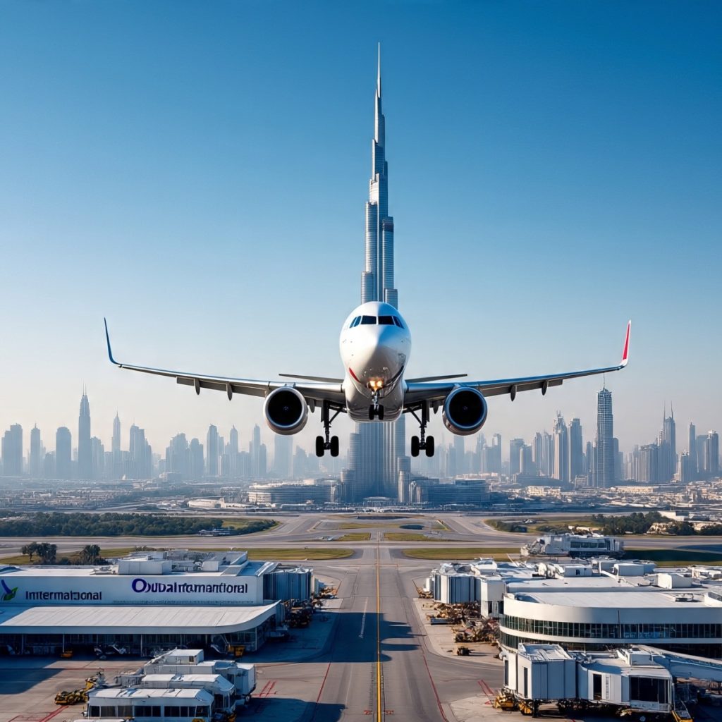 First Class Flight to Dubai
