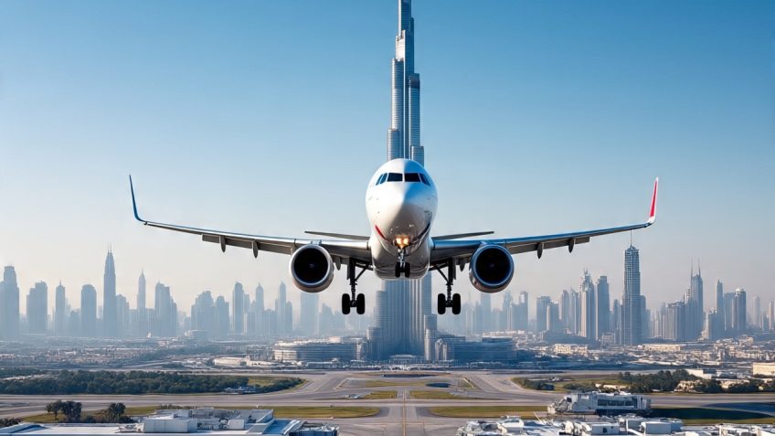 First Class Flight to Dubai