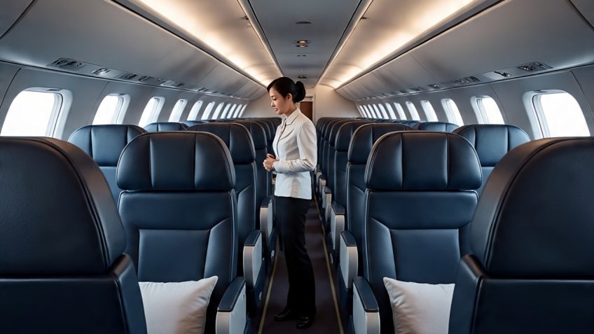 First Class Flight to Sydney