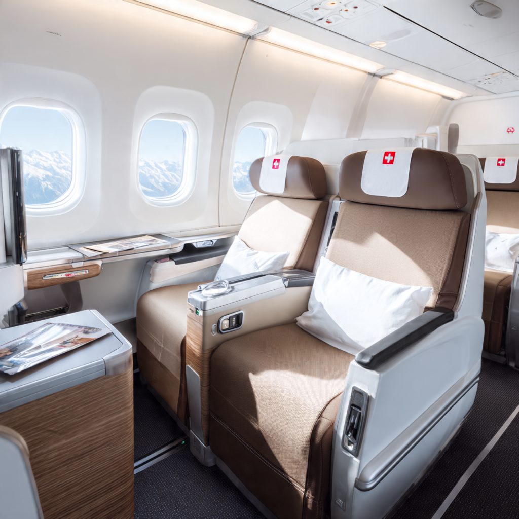 Business Class On Swiss Air