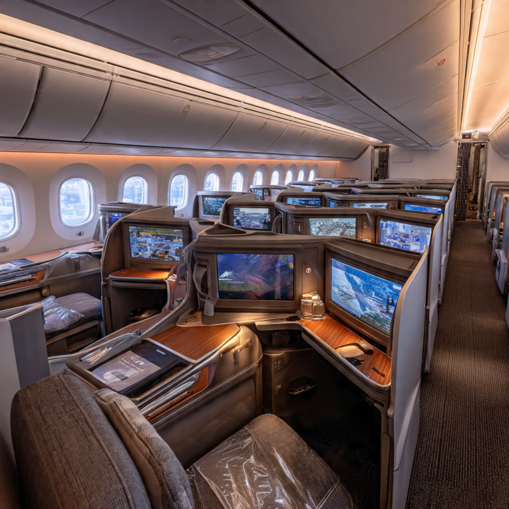 Business Class To Japan