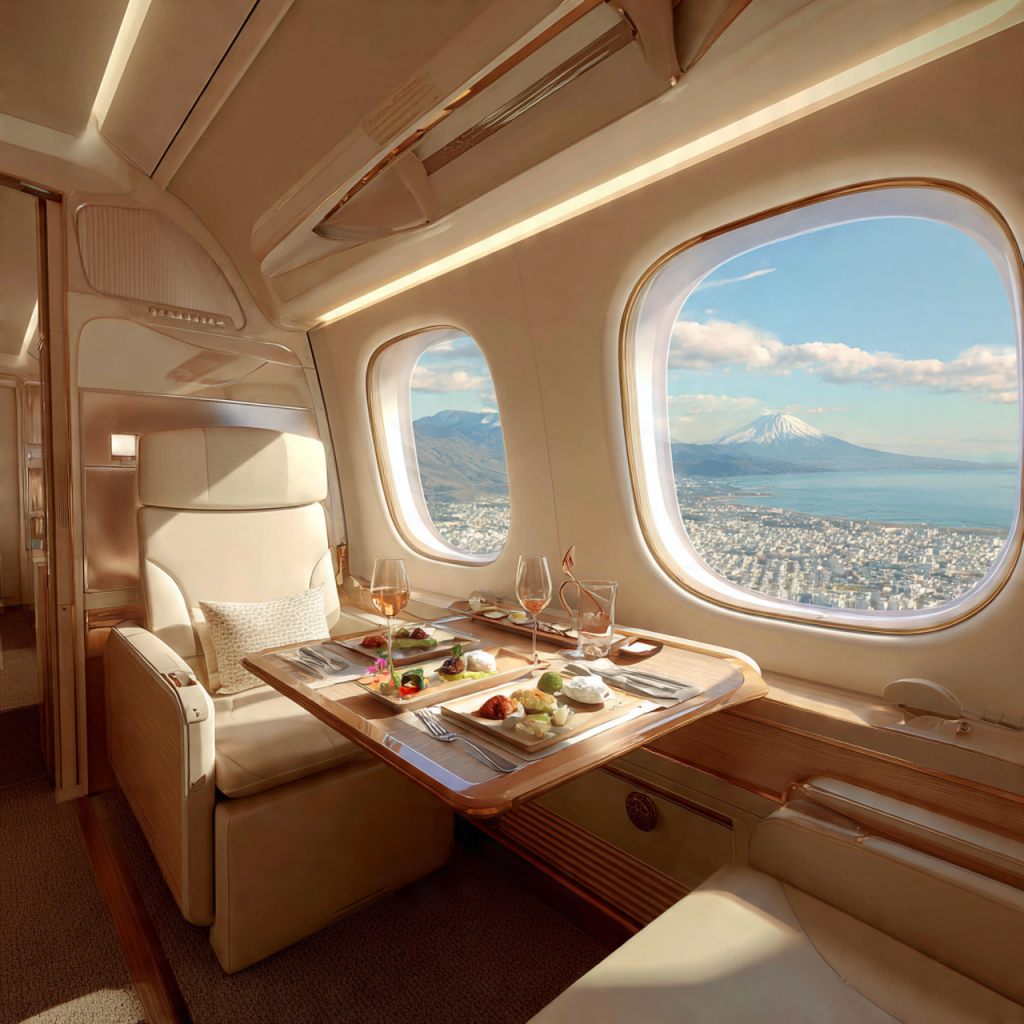 First Class Flights to Japan
