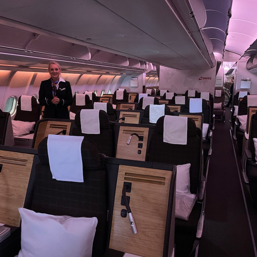 Swiss Airlines Business Class