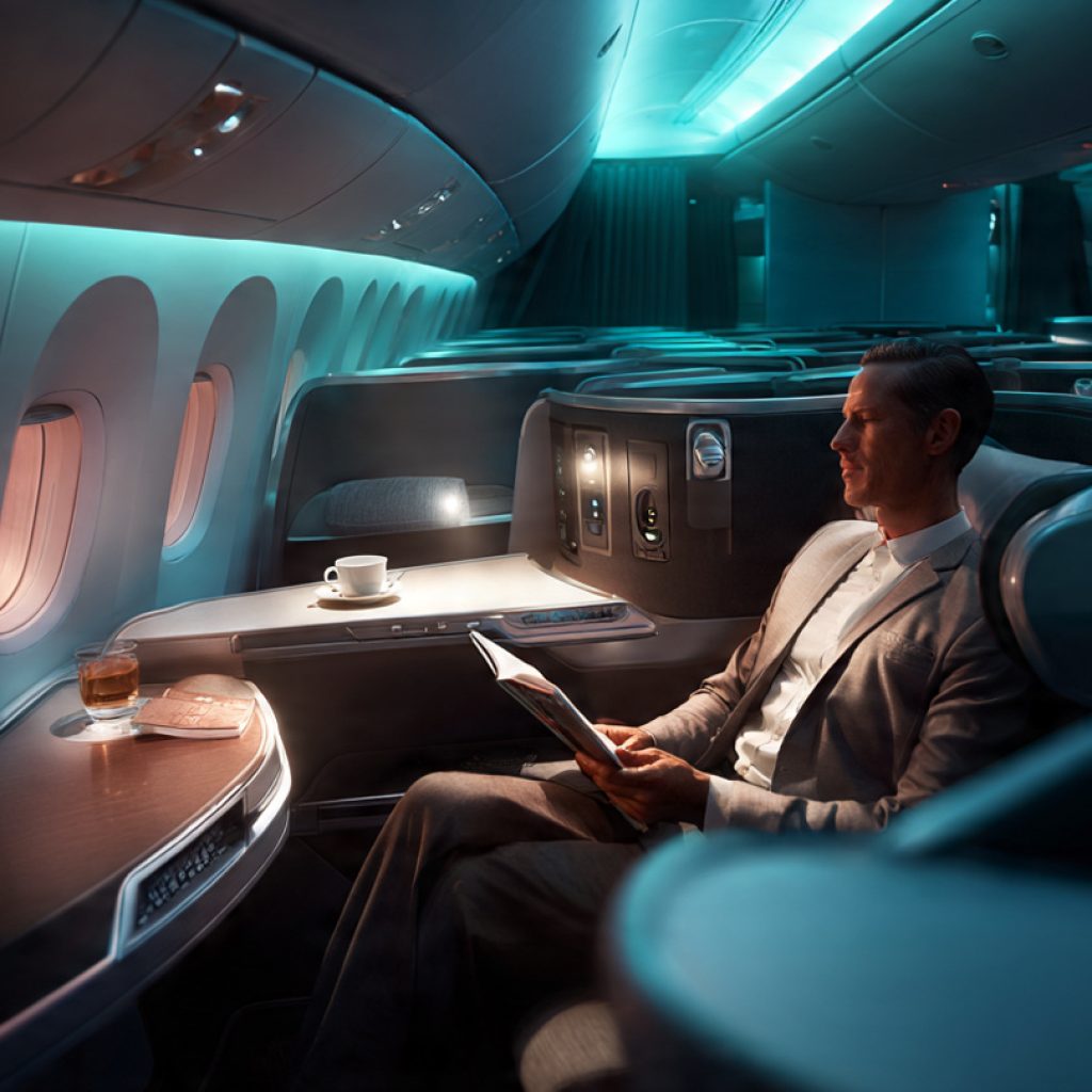 Business Class in Cathay Pacific
